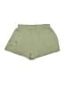 Assorted Brands 100% Polyester Solid Green Shorts Size S - photo 2