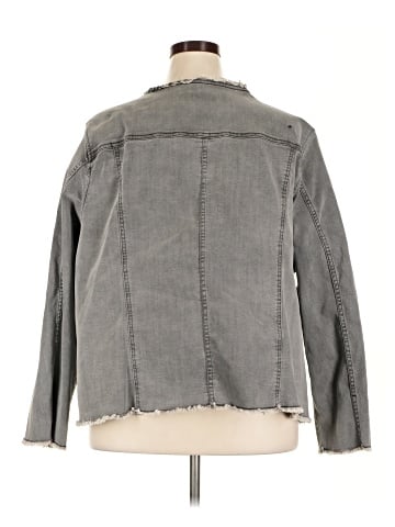 LOGO by Lori Goldstein Denim Jacket (view 2)