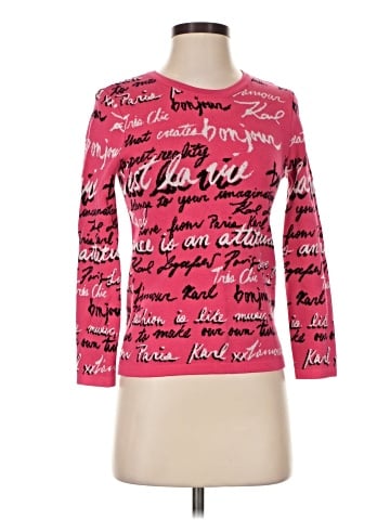 Karl Lagerfeld Paris Long Sleeve T-Shirt (view 1)
