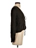 Babaton 100% Cupro Brown Long Sleeve Blouse Size XS - photo 4