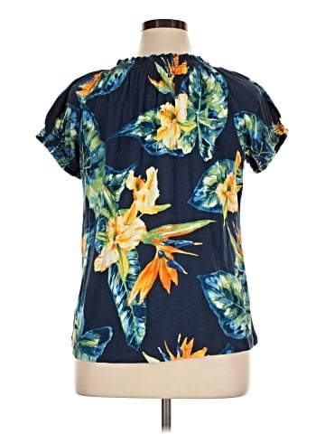 Chaps Short Sleeve Blouse (view 2)
