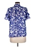 Sugarlips 100% Polyester Blue Short Sleeve Blouse Size M - photo 2