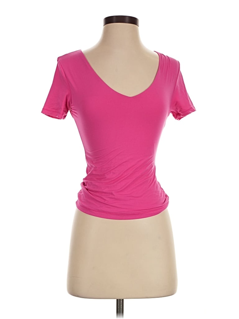 Pre-owned Mangopop Collection Short Sleeve T-shirt In Pink