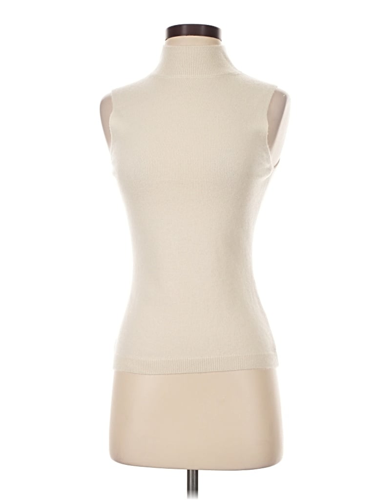Pre-owned One Grey Day Cashmere Pullover Sweater In Ivory
