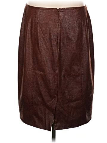 Chico's Faux Leather Skirt (view 2)