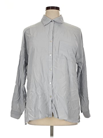 Umgee Long Sleeve Button-Down Shirt (view 1)