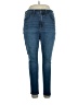 Madewell Solid Blue Jeans Size 16 - photo 1