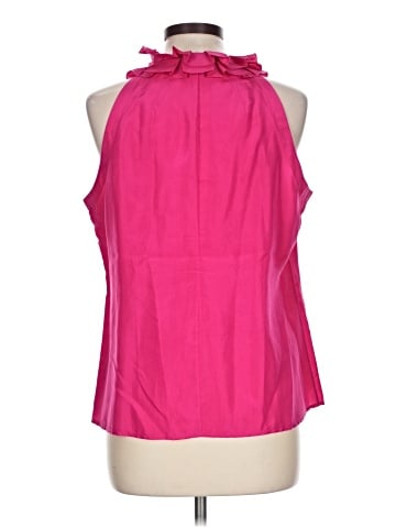 Elena Solano Sleeveless Silk Top (view 2)
