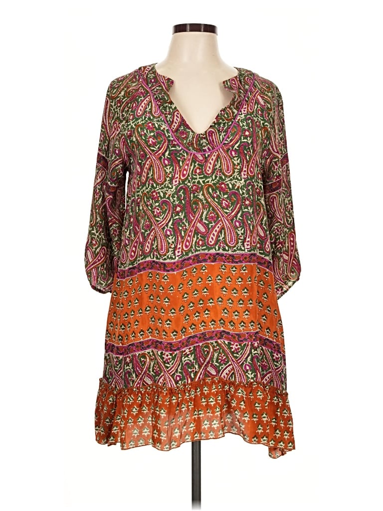 Pre-owned Tolani Casual Dress In Orange