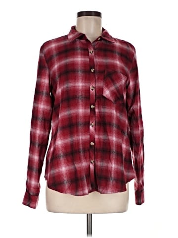 Maurices Long Sleeve Button-Down Shirt (view 1)