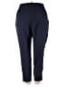 J.Crew Factory Store 100% Polyester Solid Blue Active Pants Size 18 - photo 2