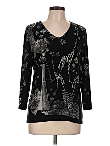 Travelers by Chico's 3/4 Sleeve Blouse (view 1)
