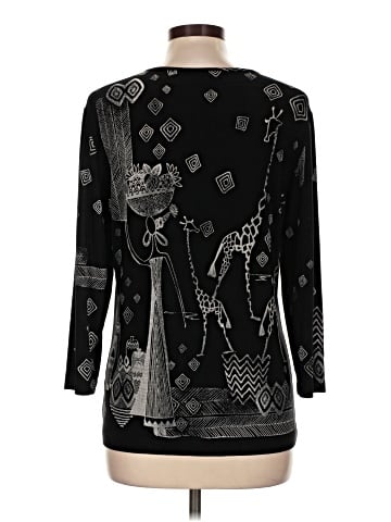 Travelers by Chico's 3/4 Sleeve Blouse (view 2)