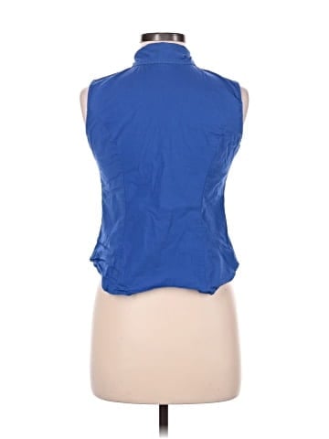 Necessary Objects Sleeveless Button-Down Shirt (view 2)