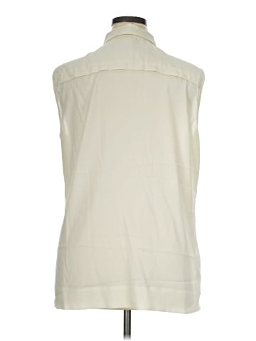 Ann Taylor Sleeveless Button-Down Shirt (view 2)