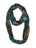 Unbranded Animal Print Teal Scarf One size - photo 1