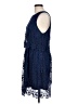 Alya 100% Polyester Blue Cocktail Dress Size L - photo 5