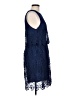 Alya 100% Polyester Blue Cocktail Dress Size L - photo 4