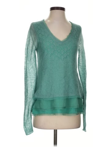 Knitted & Knotted Pullover Sweater (view 1)