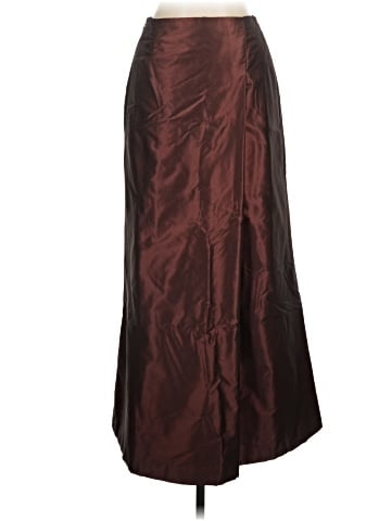 Carmen Marc Valvo Silk Skirt (view 2)