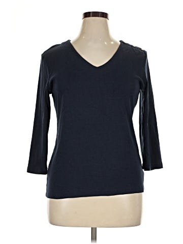 Jones New York Signature 3/4 Sleeve T-Shirt (view 1)