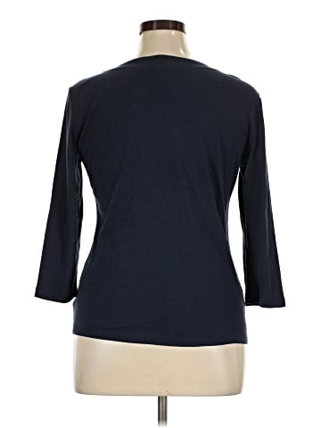 Jones New York Signature 3/4 Sleeve T-Shirt (view 2)