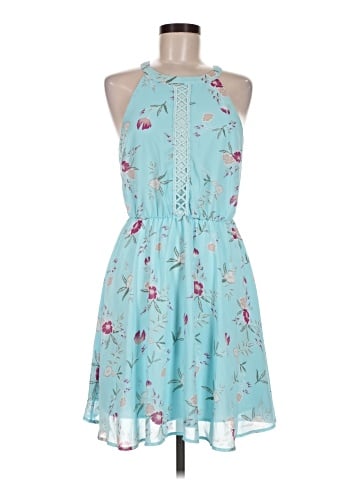 Blue Rain Casual Dress (view 1)