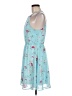 Blue Rain 100% Polyester Blue Casual Dress Size M - photo 5