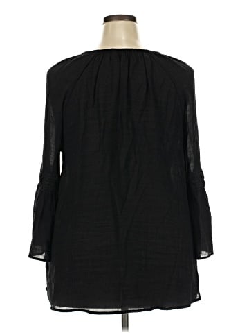 Counterparts 3/4 Sleeve Blouse (view 2)