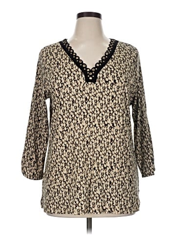Rafaella 3/4 Sleeve Blouse (view 1)