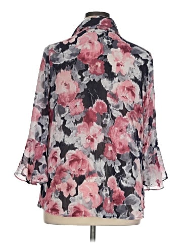 Sara Michelle 3/4 Sleeve Blouse (view 2)
