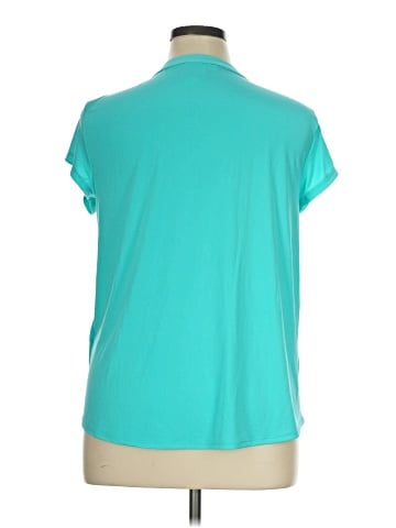 Dana Buchman Short Sleeve Blouse (view 2)