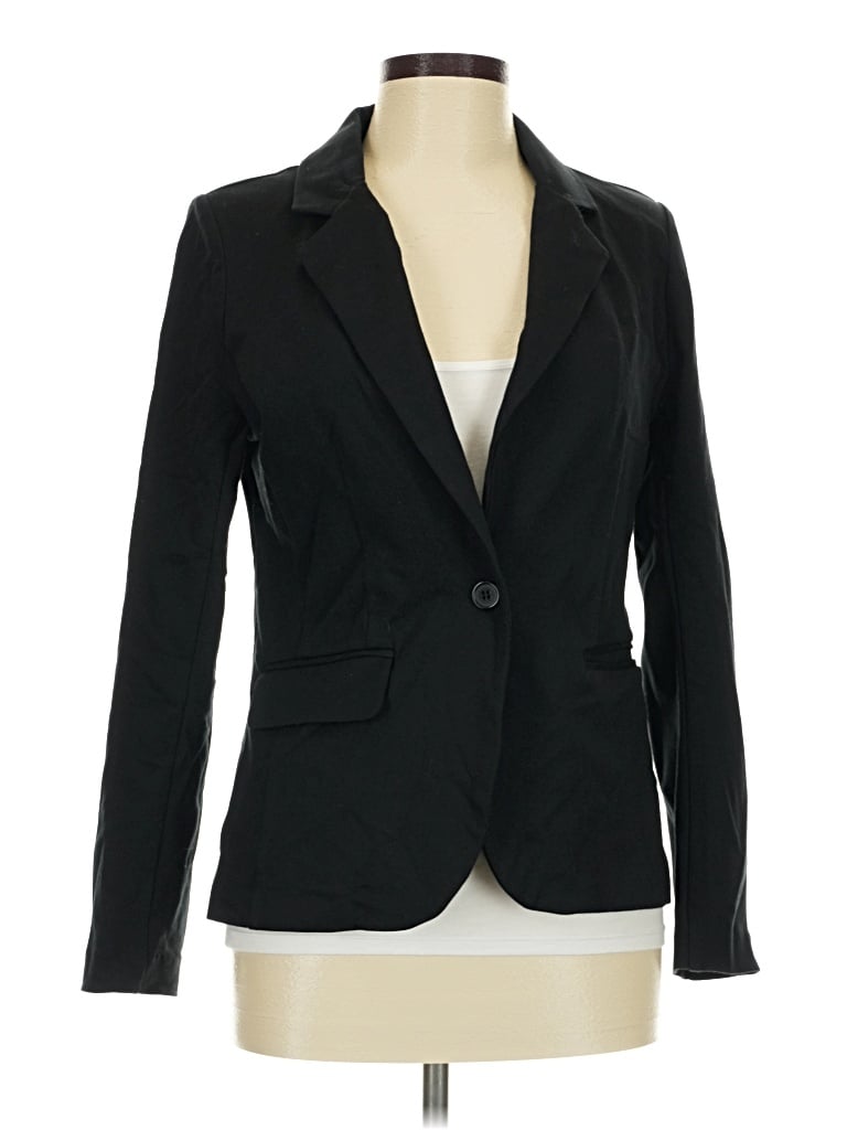 Pre-owned Nordstrom Rack Blazer Jacket In Black
