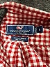 Vineyard Vines 100% Cotton Checkered-gingham Red Long Sleeve Button-Down Shirt Size 6 - photo 3