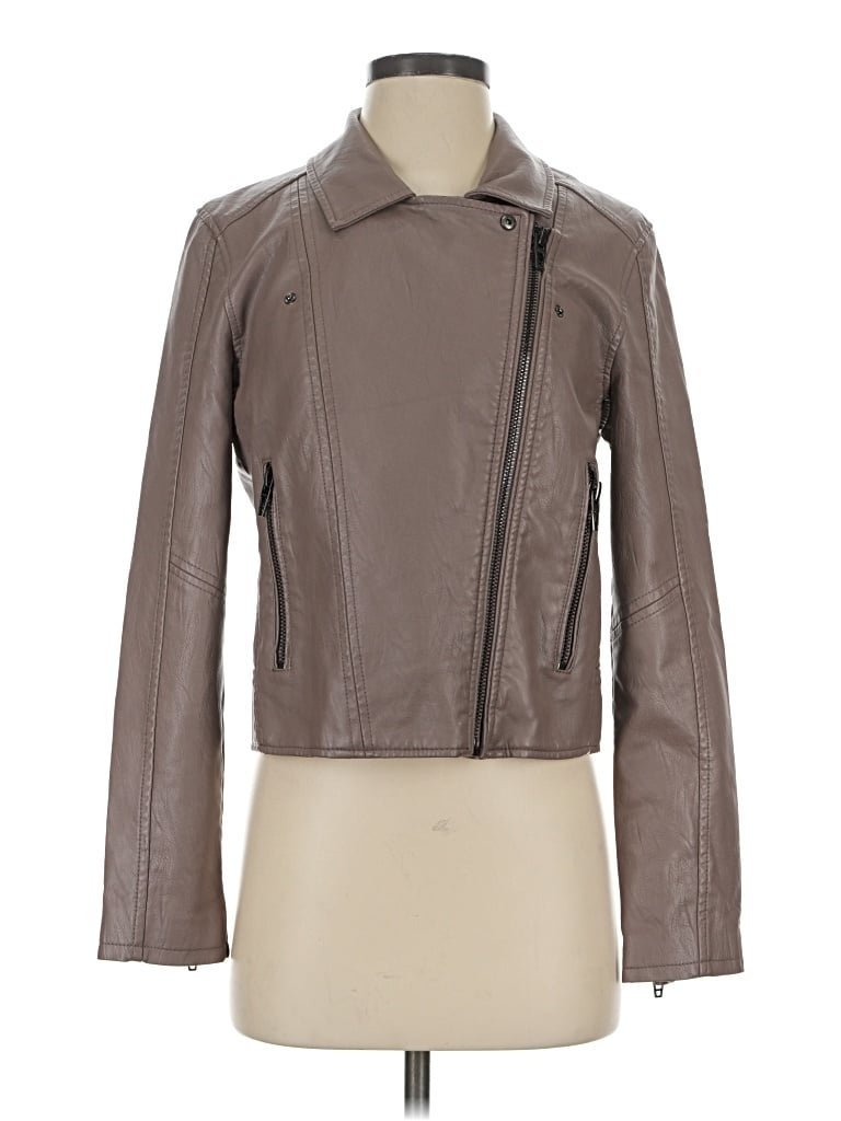 Pre-owned Blanknyc Blank Nyc Jacket In Brown