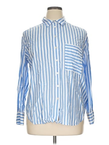 AYR Long Sleeve Button-Down Shirt (view 1)