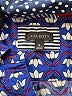 Talbots 100% Cotton Print Blue Long Sleeve Button-Down Shirt Size M - photo 7