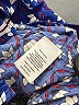 Talbots 100% Cotton Print Blue Long Sleeve Button-Down Shirt Size M - photo 8