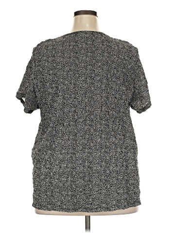 Jaclyn Smith Short Sleeve Henley (view 2)