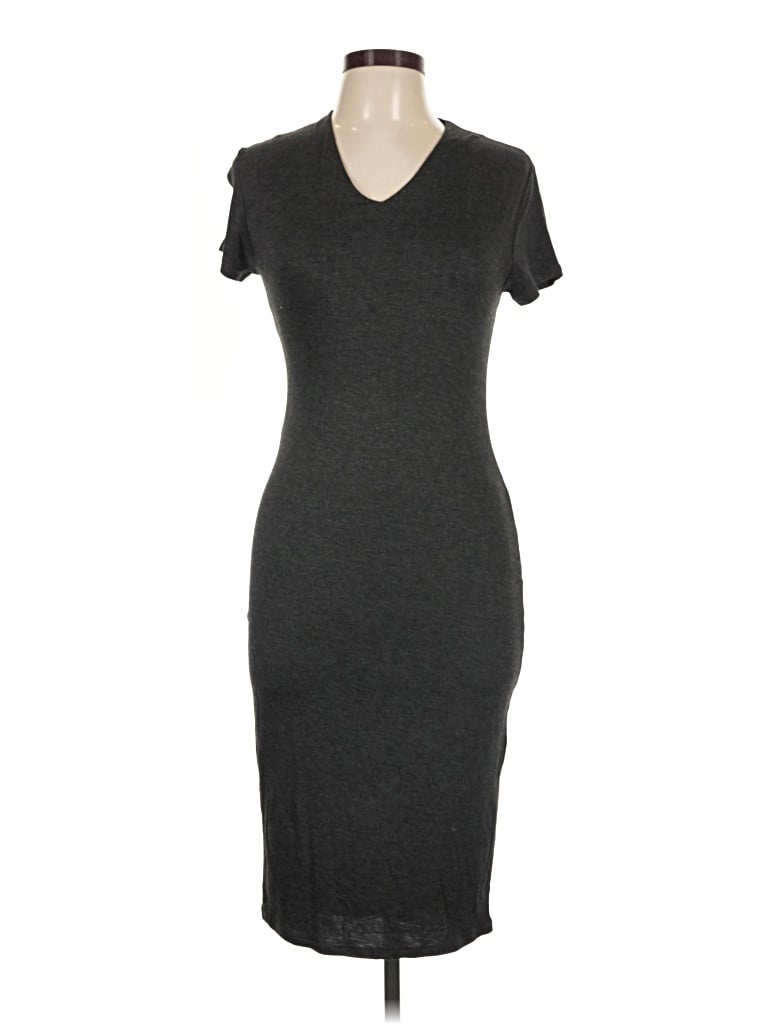 Pre-owned Popular 21 Casual Dress In Gray