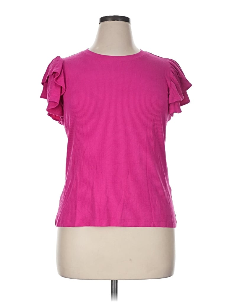 Pre-owned On 34th Cardigan Sweater In Pink