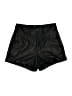 American Eagle Outfitters 100% Polyurethane Metallic Black Shorts Size S - photo 1