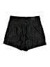 American Eagle Outfitters 100% Polyurethane Metallic Black Shorts Size S - photo 2