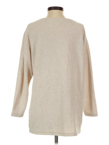 Express Tricot 3/4 Sleeve Henley (view 2)