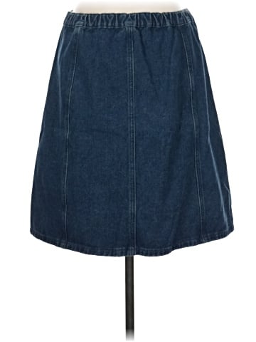 Allegra K Denim Skirt (view 2)