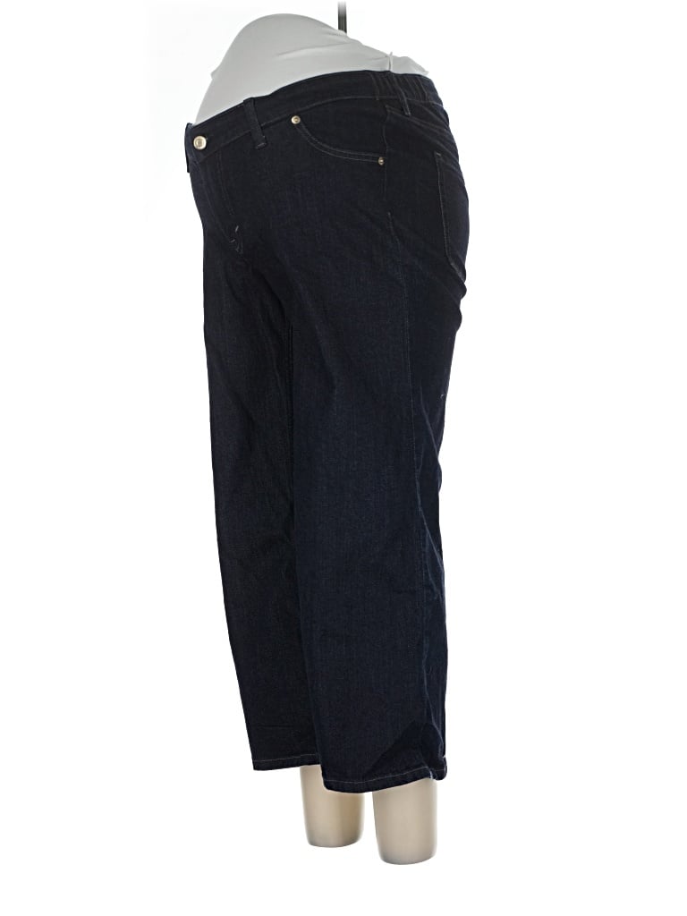 Pre-owned H&m Mama Jeans In Blue