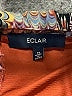 Eclair Burgundy 3/4 Sleeve Top Size M - photo 4