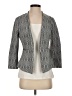 Skies Are Blue Chevron-herringbone Gray Blazer Size S - photo 1