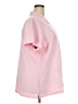 Basic Editions Pink Short Sleeve Polo Size 3X - photo 4