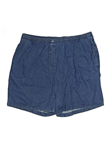 Woman Within Denim Shorts (view 1)
